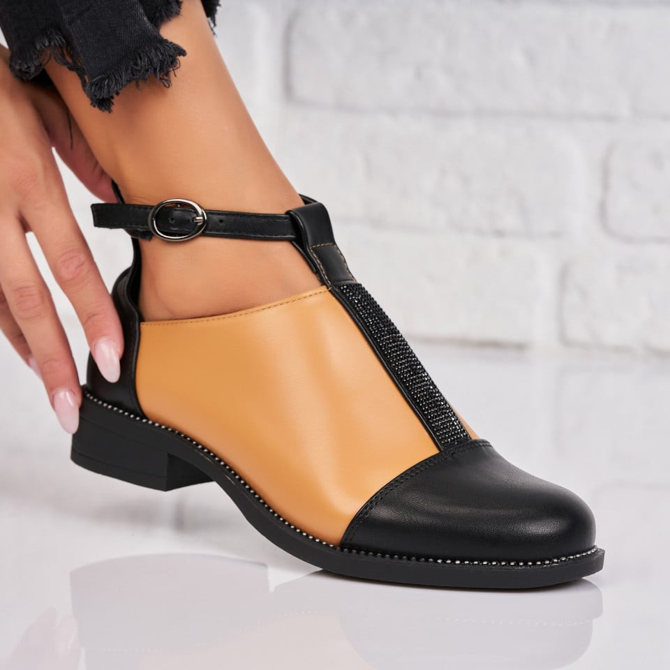 Casual obuv Eko kůže Béžová Alison3 A1645