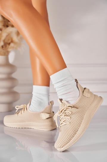 Sportovní boty dámské Textil Béžová Jaylie
