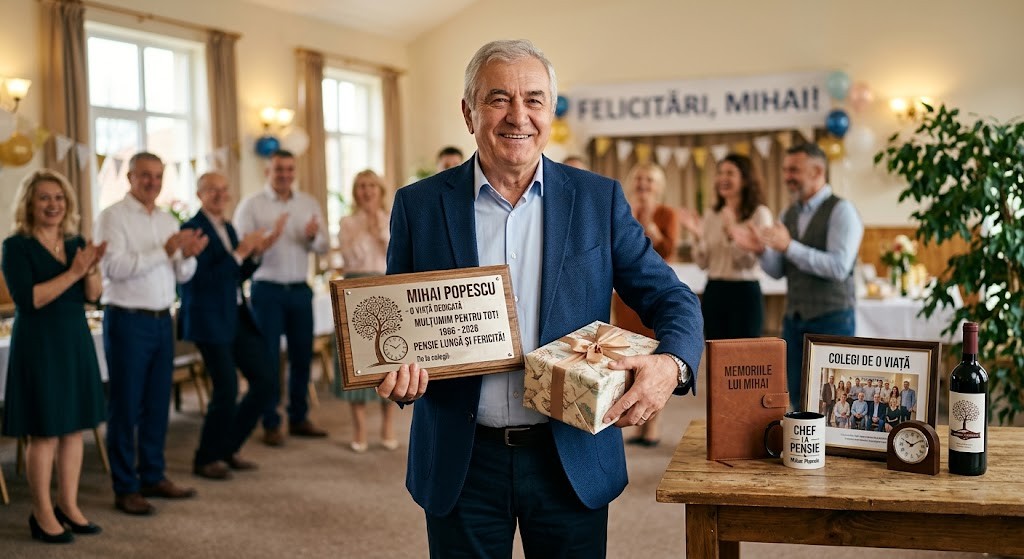 Cadouri personalizate pentru pensionare: Cum să celebrezi un nou început