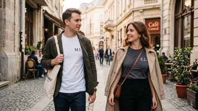 Tricouri cu inițiale – Cum creezi designuri simple, dar de impact pentru un stil minimalist