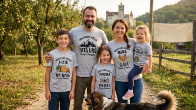 Tricouri personalizate pentru familie: Cum să transformi momentele banale în amintiri care durează