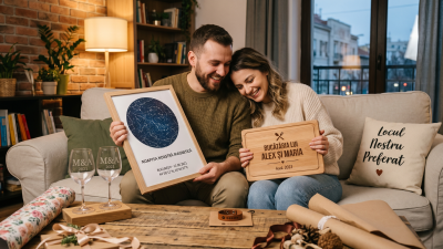 Cadouri personalizate pentru cupluri – idei romantice care spun o poveste