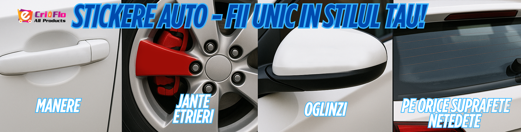Stickere auto, personalizeaza masina cu stil