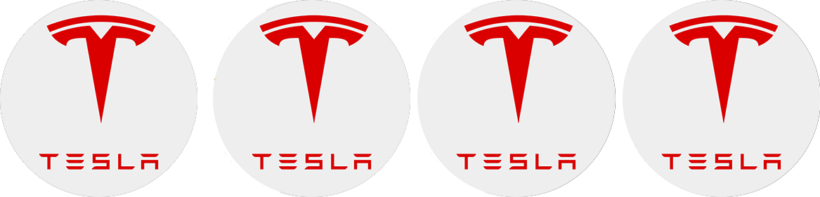Tavita Portbagaj TESLA MODEL 3 (5YJ3) din 2017-2022, Protectie Portbagaj Auto, 4x Stickere auto cu TESLA