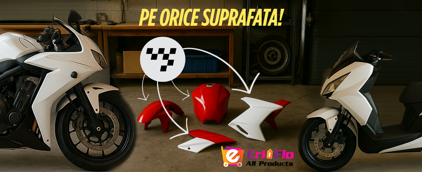 Sticker Moto Logo husqvarna, autoadeziv, Cri-Flo, Marime 6 cm