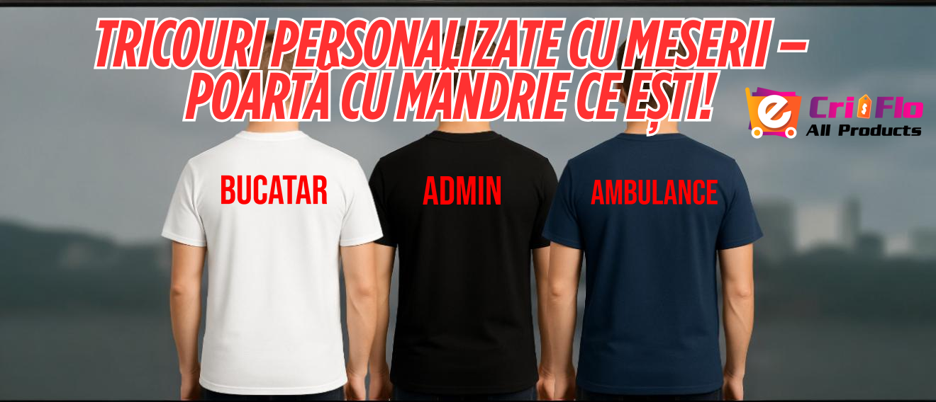 Tricou TRAINER, Personalizat, Unisex Barbat si Dama, 100% Bumbac, Cri-Flo, Culoare Albastru inchis, Marime XS