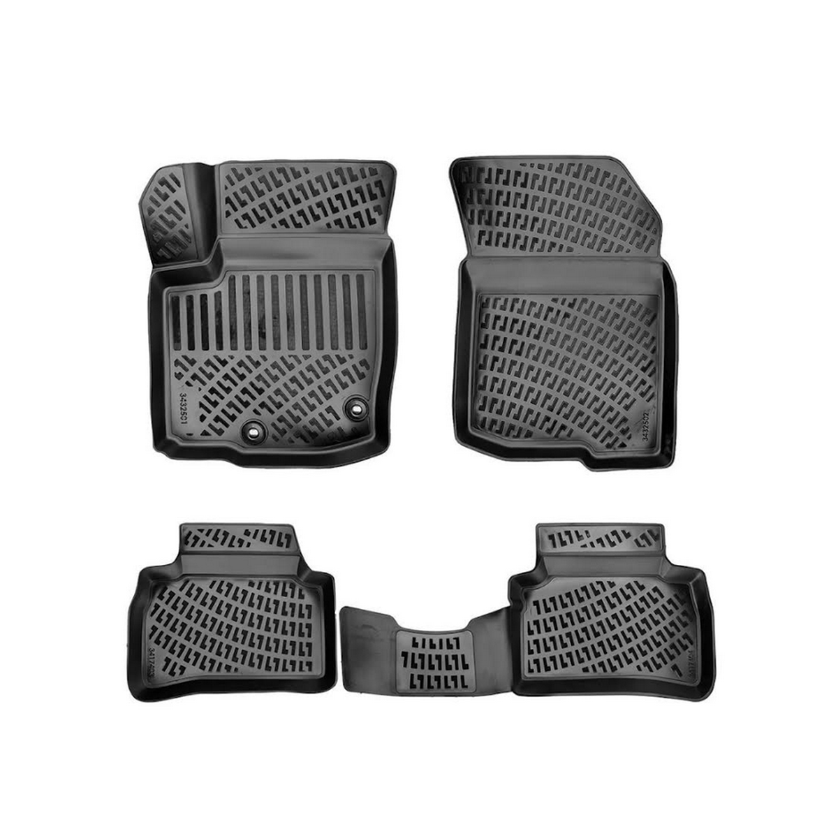 Set covorase presuri SUZUKI VITARA PHEV din 2022, auto, din cauciuc thermoplastic, Compatibil cu SUZUKI