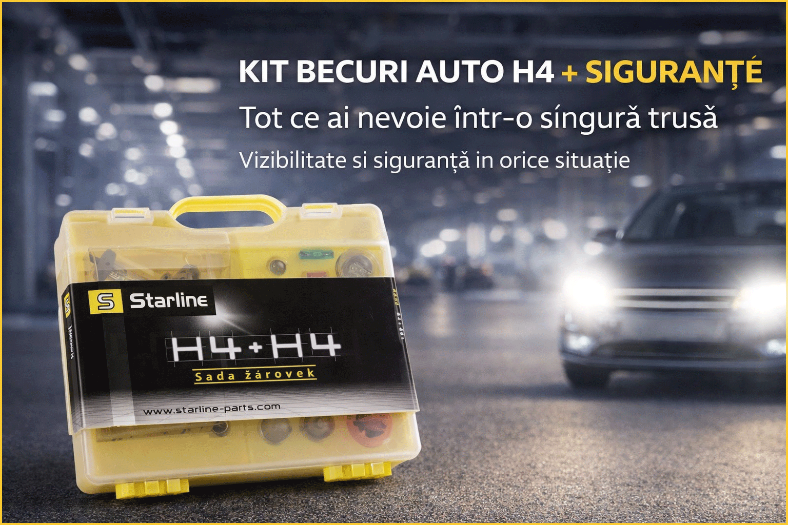 Kit trusa Set becuri H4 compatibila cu CITROEN JUMPY I Platform/Chassis (BU_, BV_, BW_, BX_) din 1999-2006, bec far, semnalizare , pozitie, iluminare numar, frana, plafoniera, stop frana