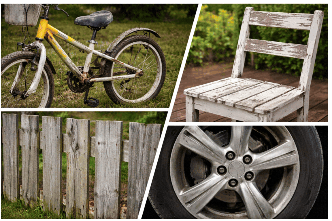 Set 6 Vopsea spray metalizat Flash Silver 1580, NOXARO, Cantitate 450ml, 4x Stickere