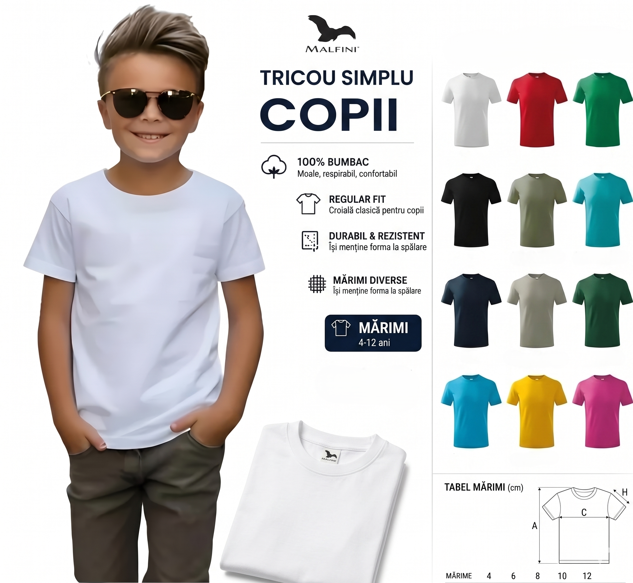 Tricouri Copii Băieți