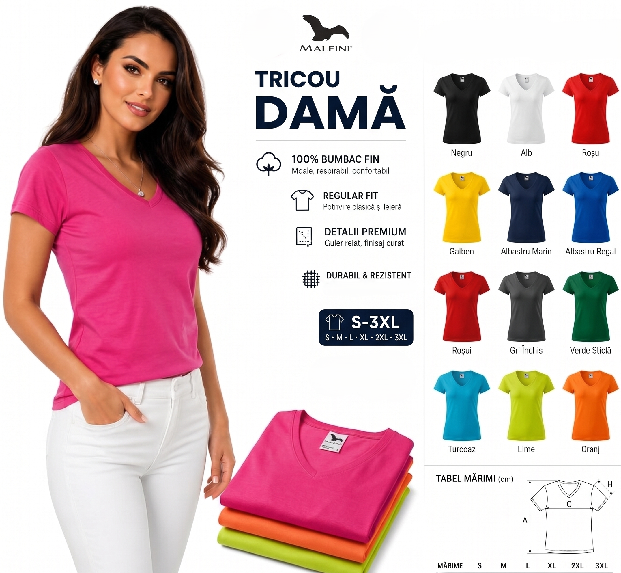 Tricouri Dama Simple