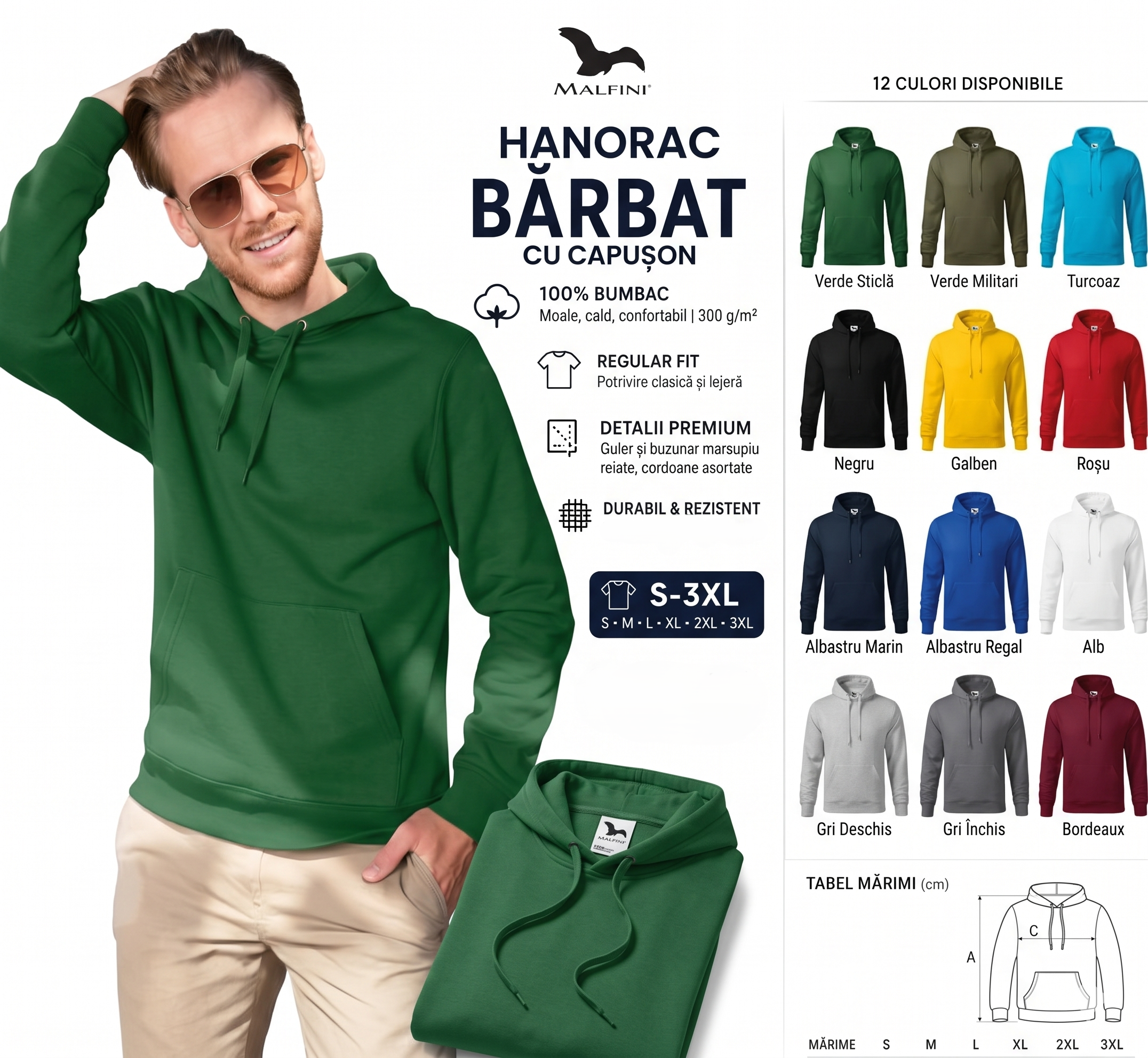 Hanorace Bărbat