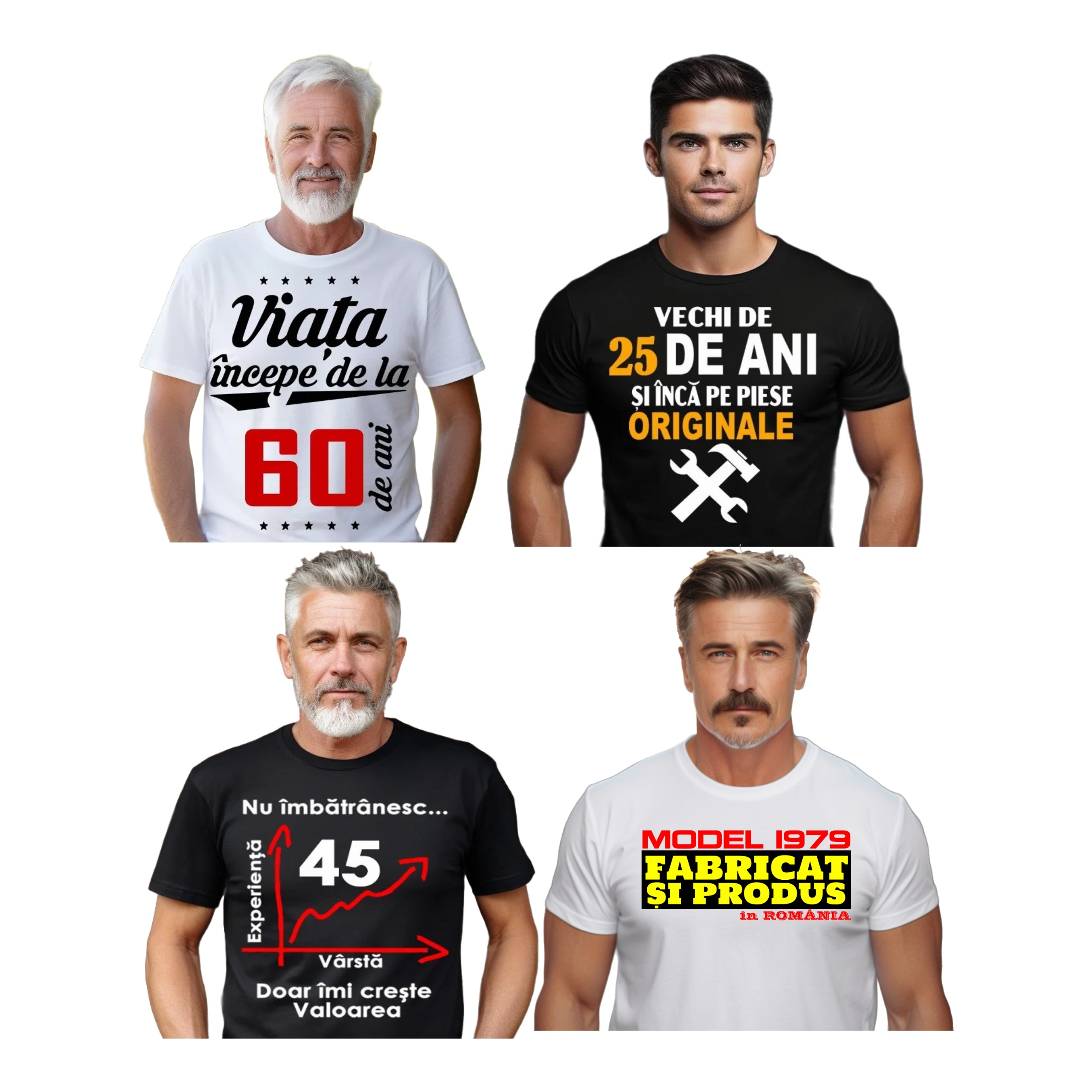 Tricouri Aniversare Barbati