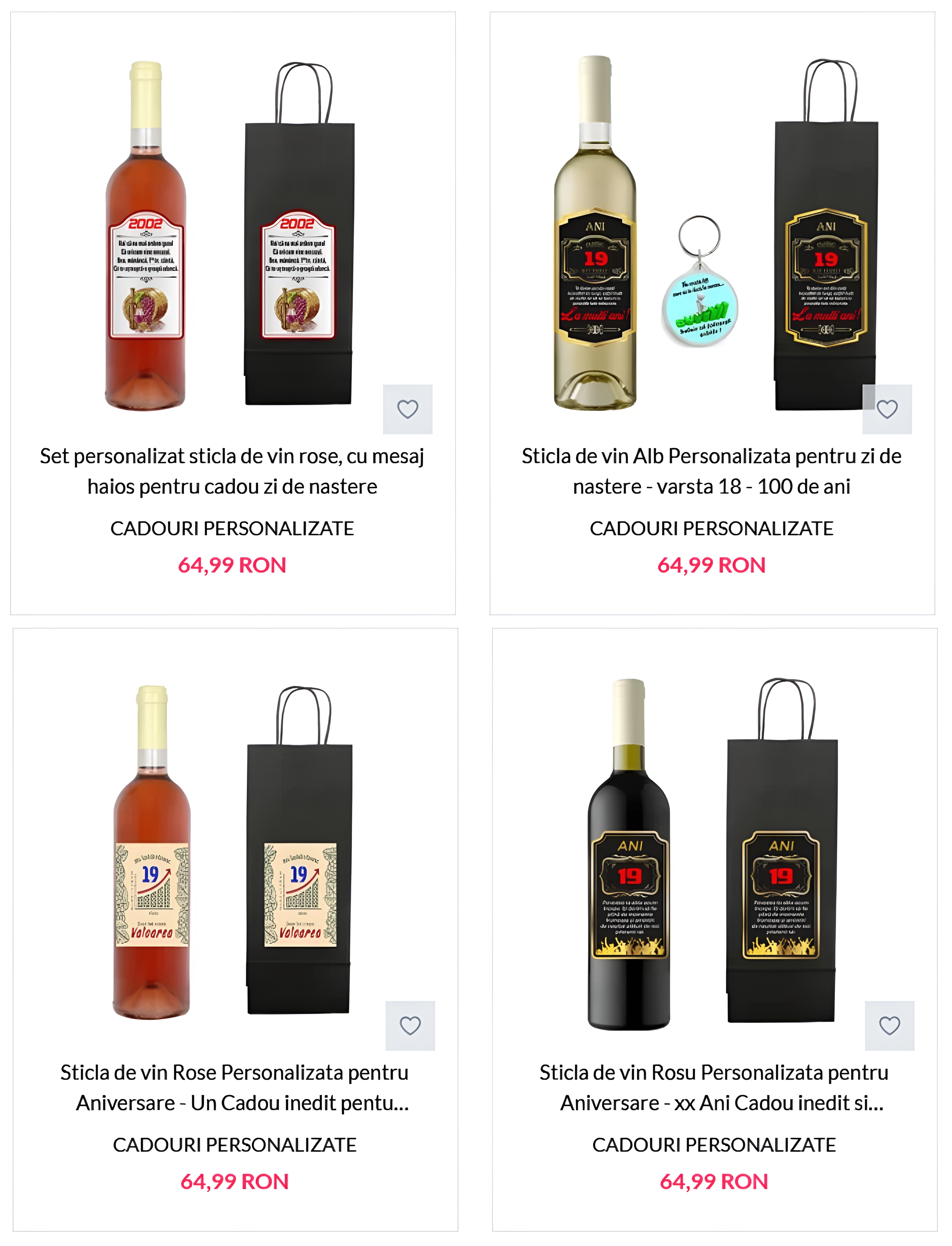 Sticle de Vin Personalizate