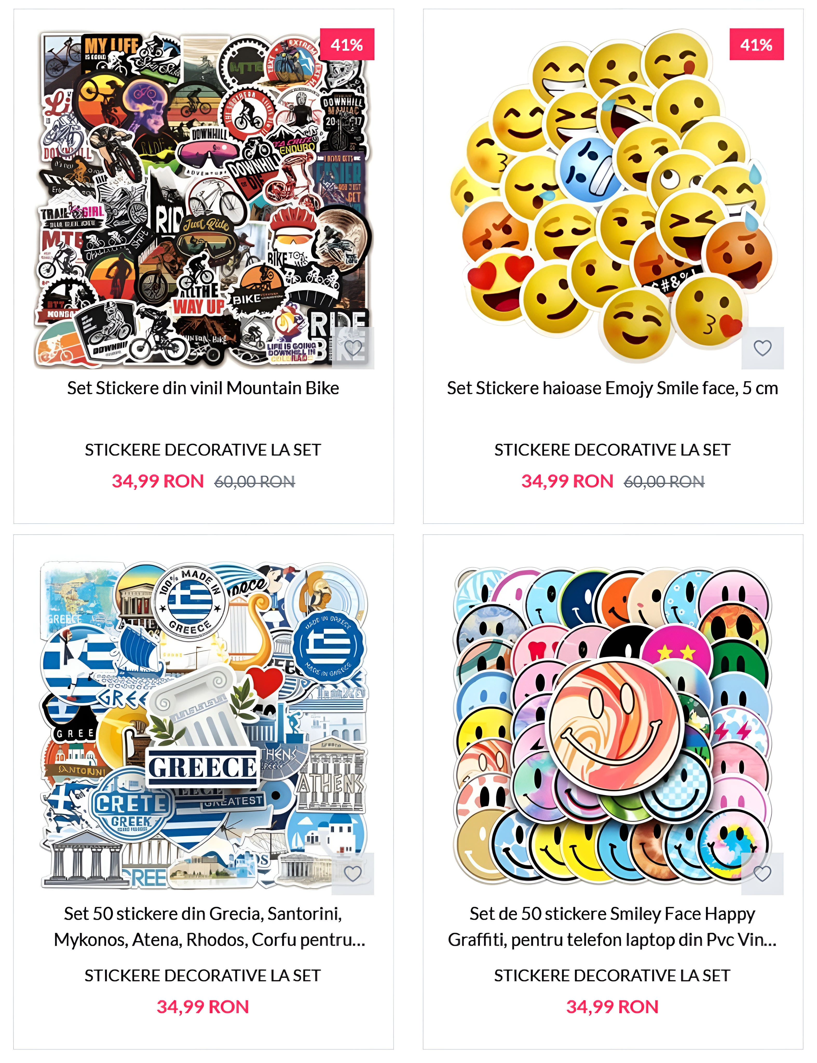 Stickere decorative la set