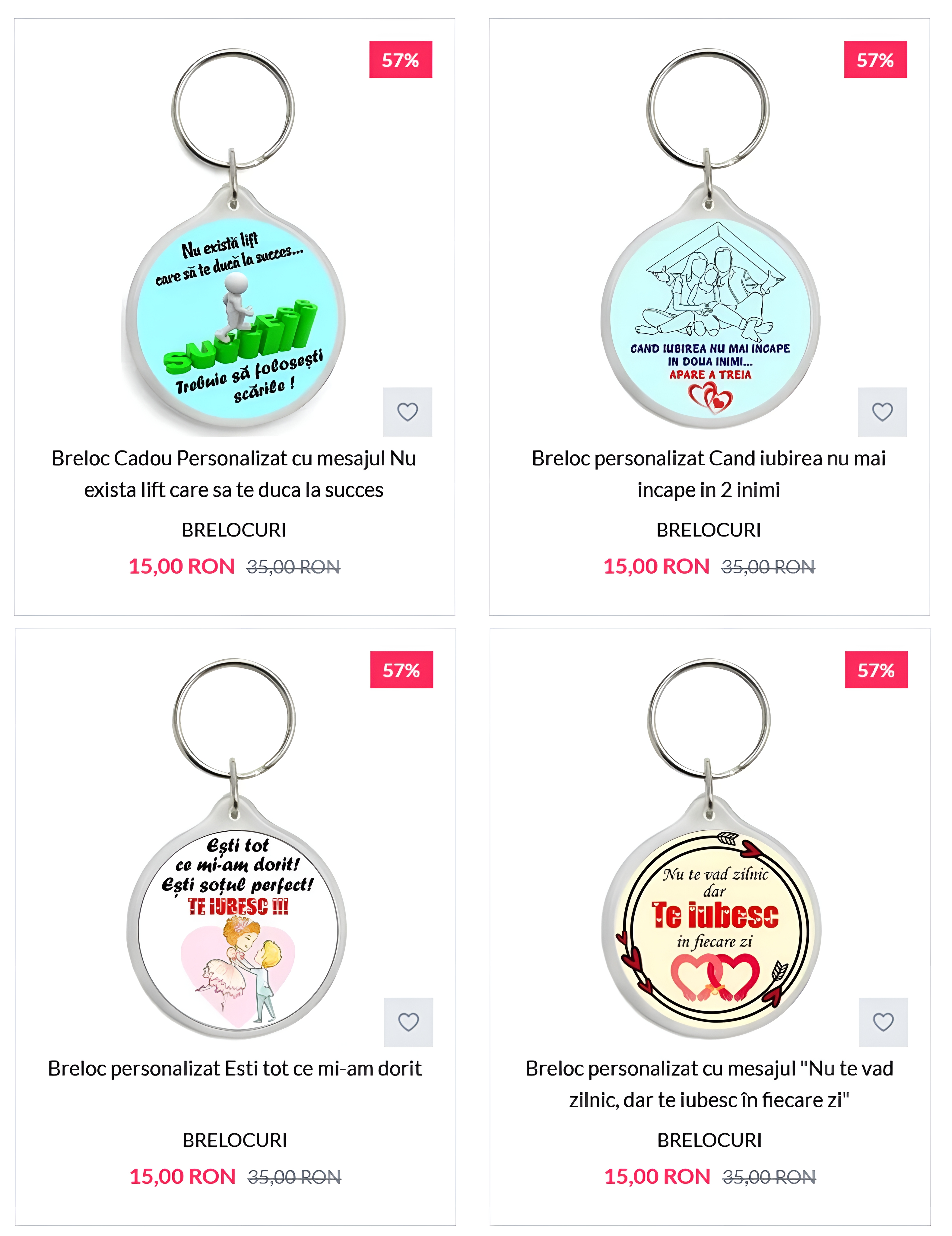 Brelocuri Personalizate
