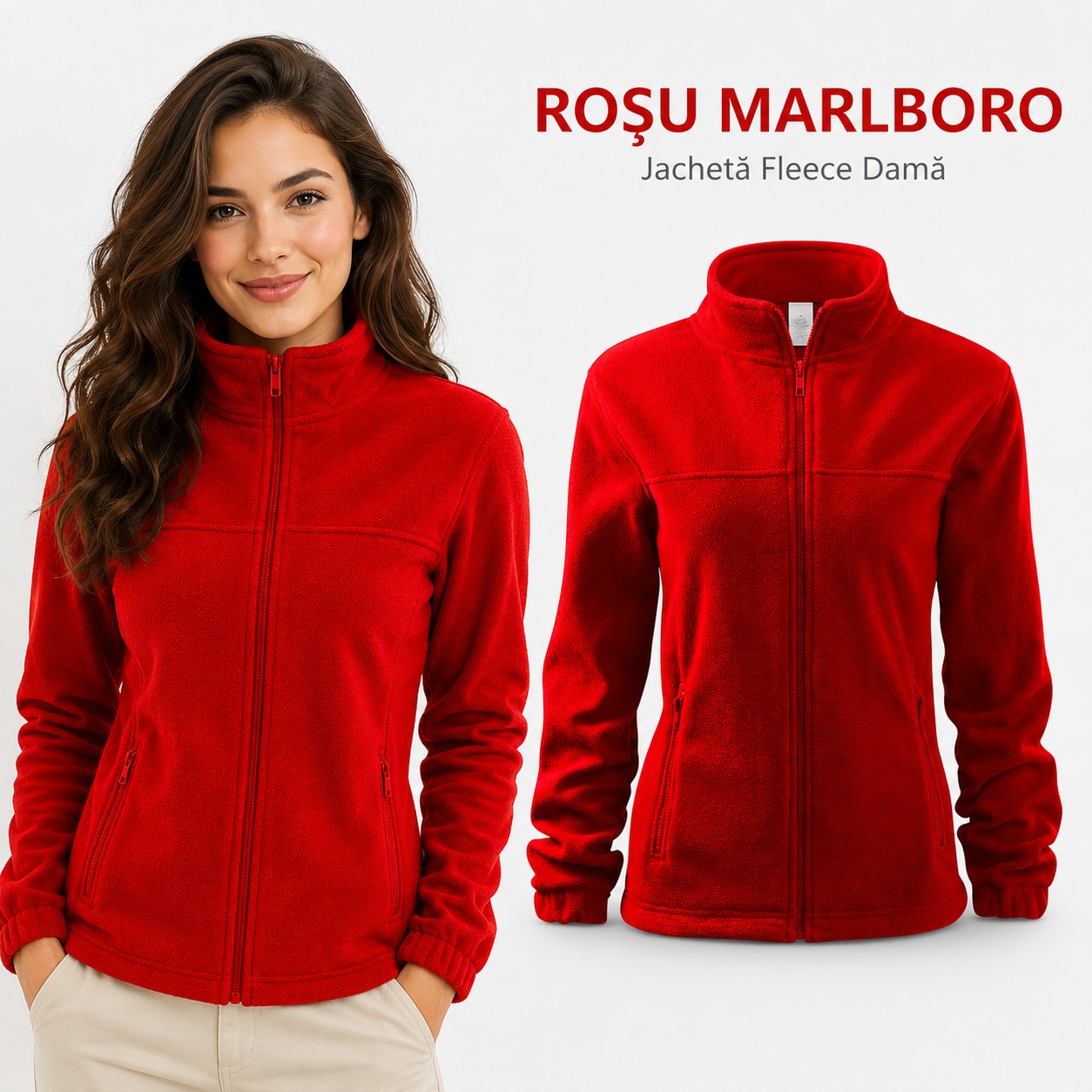 Jacket 504 bluza fleece dama