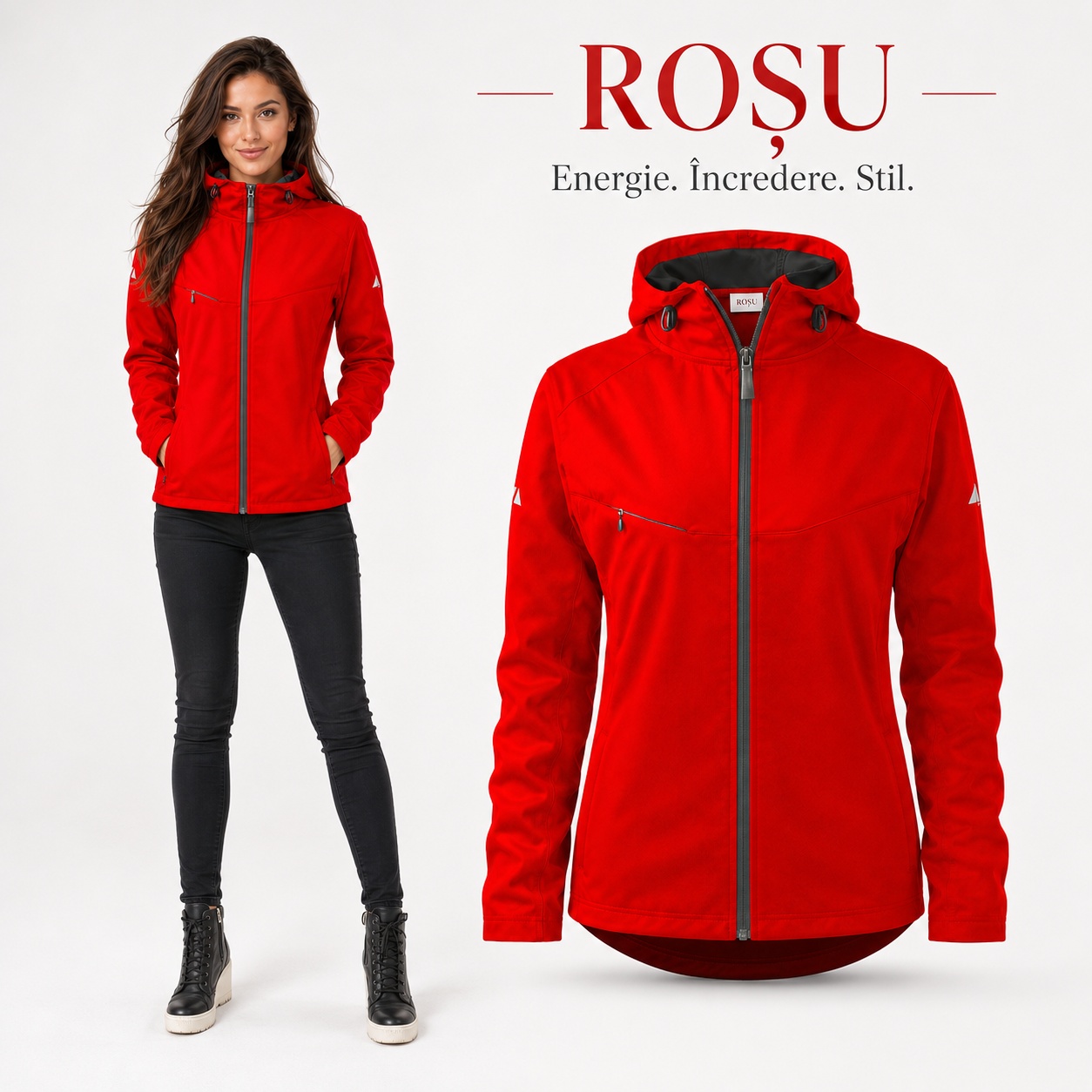 Caracteristici funcționale geacă damă softshell Cool 514