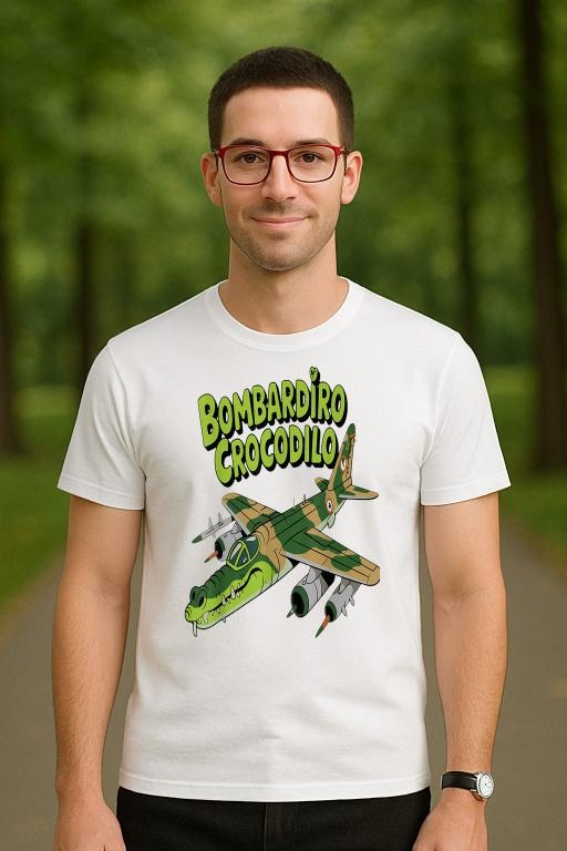 Tricou Barbat Tralalero Tralala cu personajul Men Boy Bombardilo