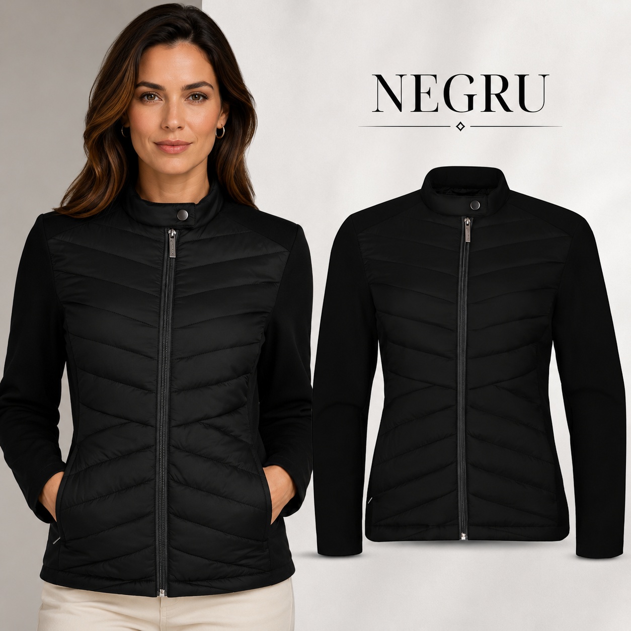 Cross 556 detalii material matlasat și softshell