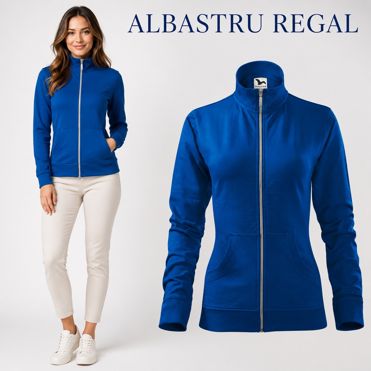 Malfini 409 Viva – design feminin și fermoar complet