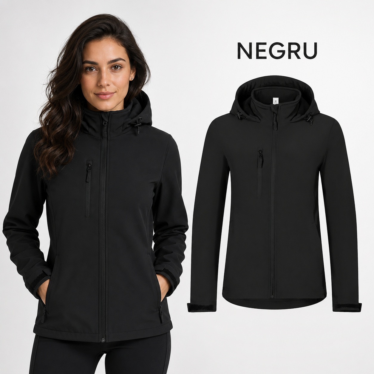 Geacă softshell damă Trail 549 material elastic