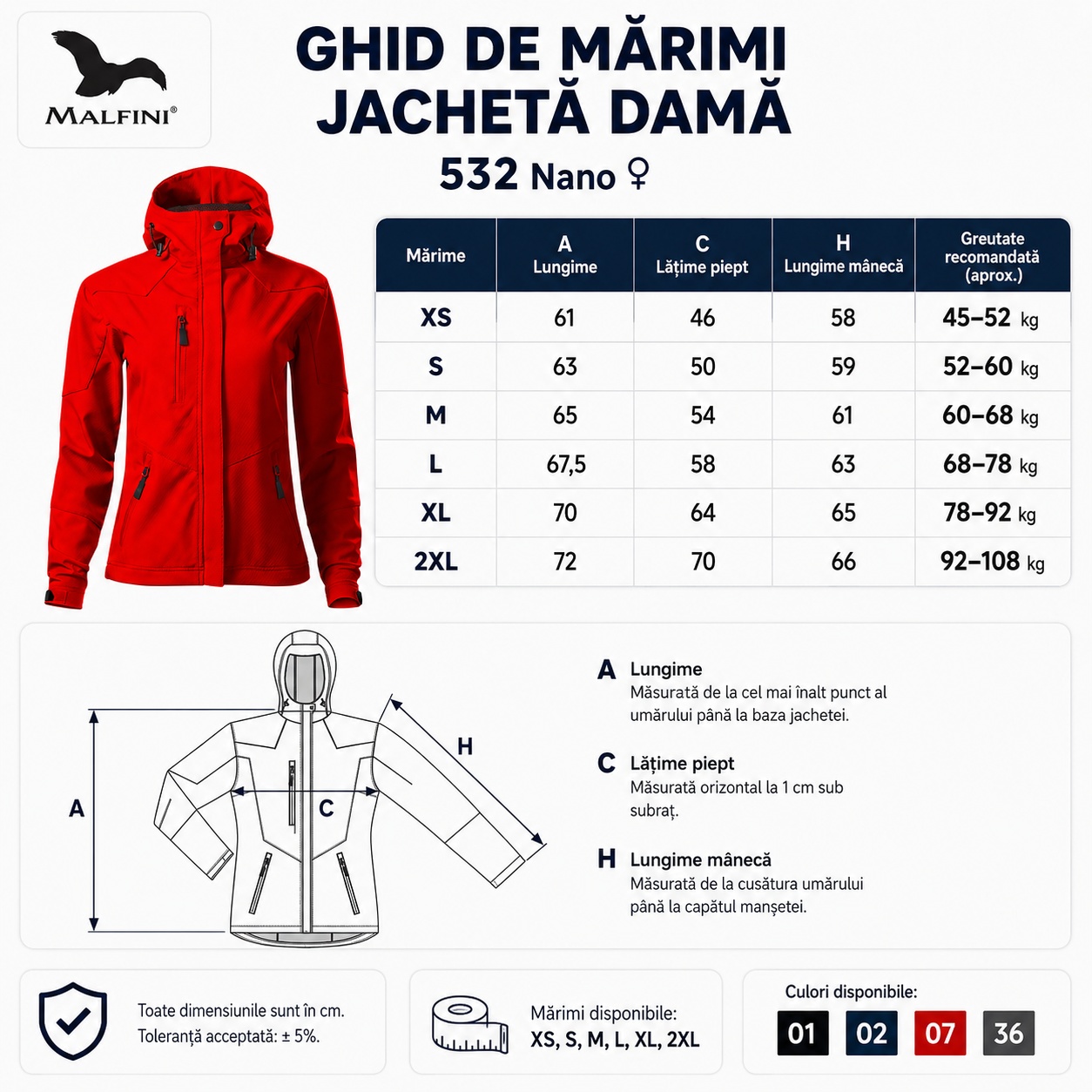 Detalii funcționale jachetă softshell damă cu glugă Nano 532