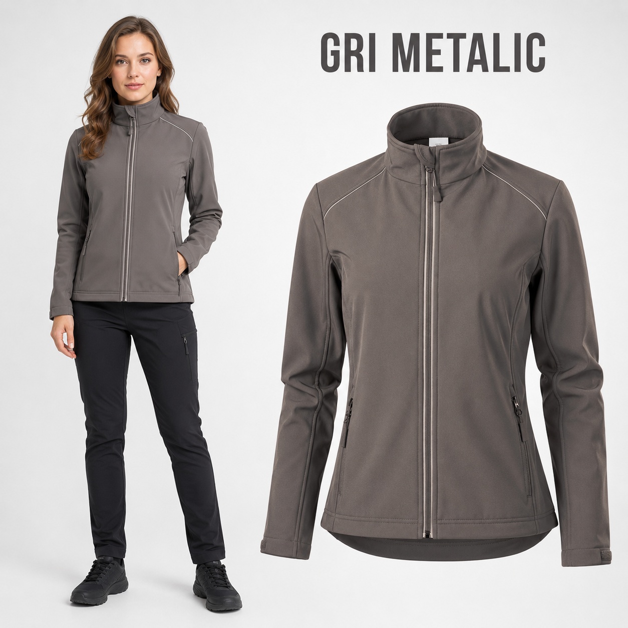 Avantaje geacă impermeabilă damă softshell Valley 537