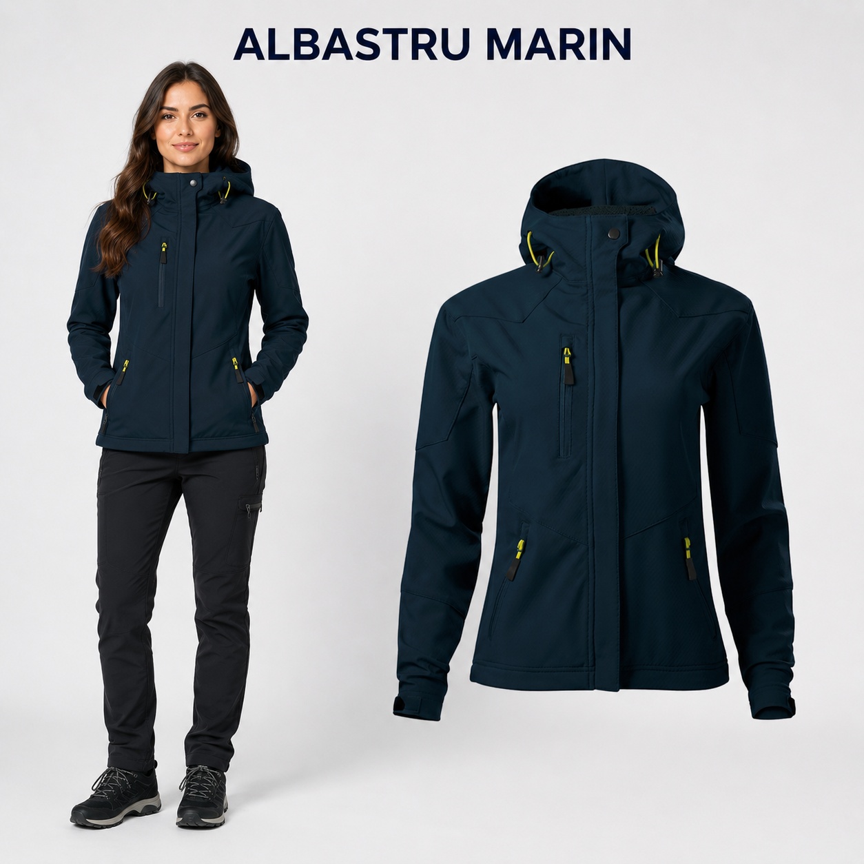 Geacă femei Nano 532 softshell cu glugă