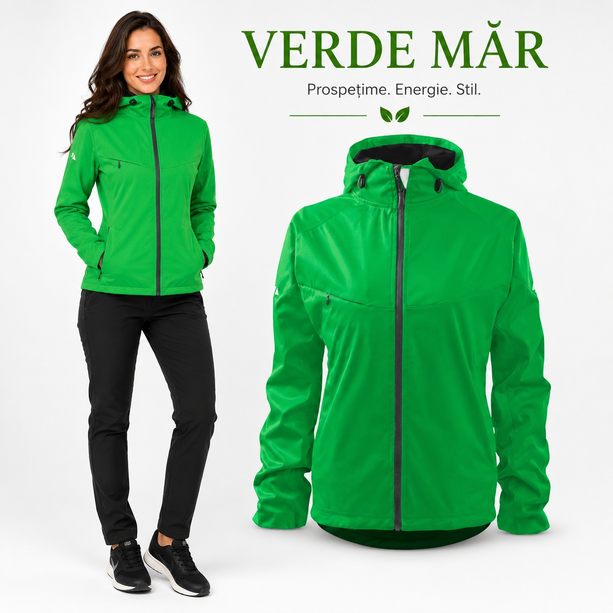 Geacă softshell damă cu glugă Cool 514 colecție culori