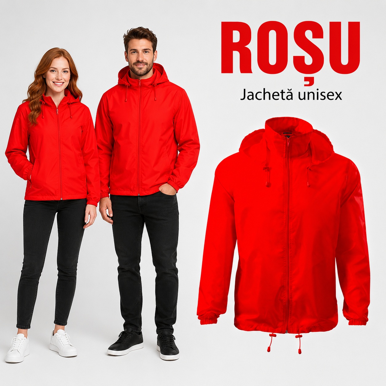 Detalii funcționale geacă unisex Windy 524