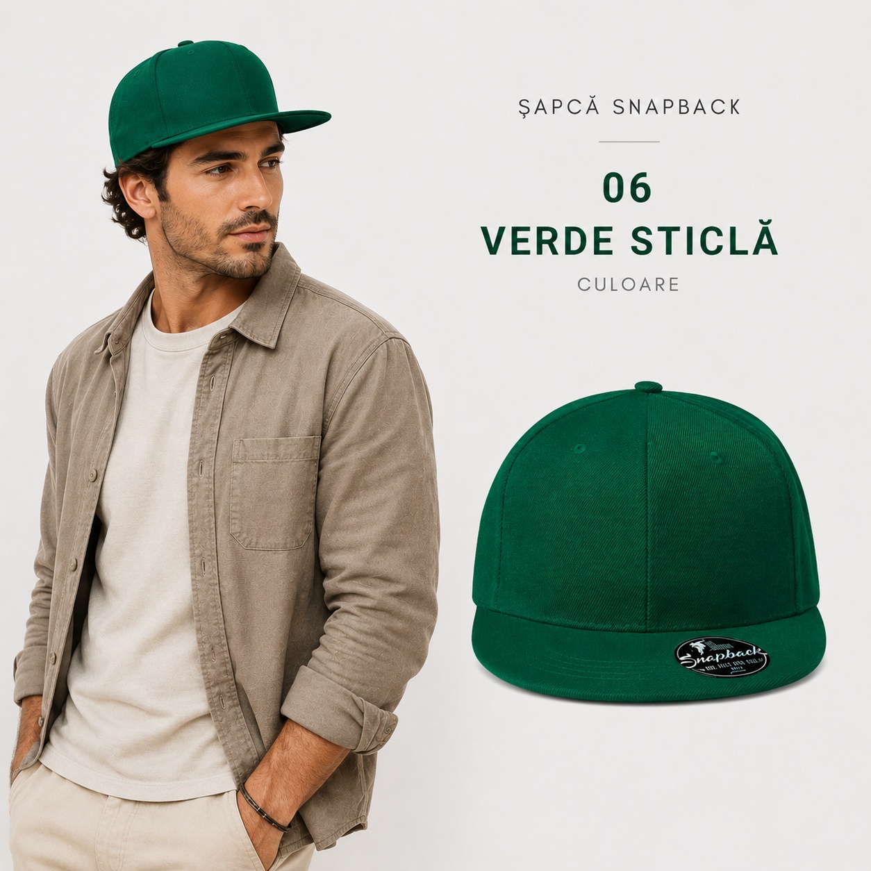 Șapcă bărbat snapback 7 culori