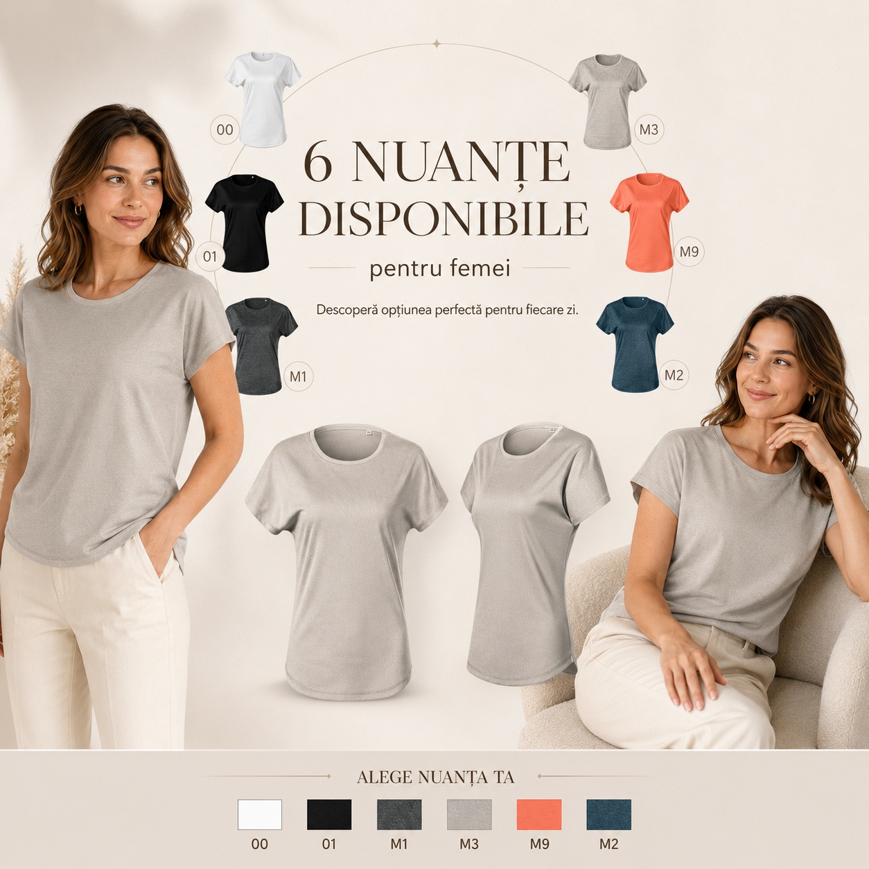 Tricou damă Malfini Chance GRS 811, 6 culori disponibile pentru femei