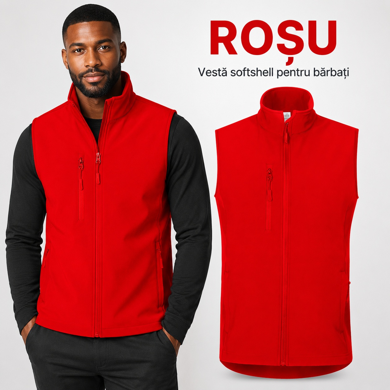 Malfini Trail 568 vesta softshell barbati prezentare