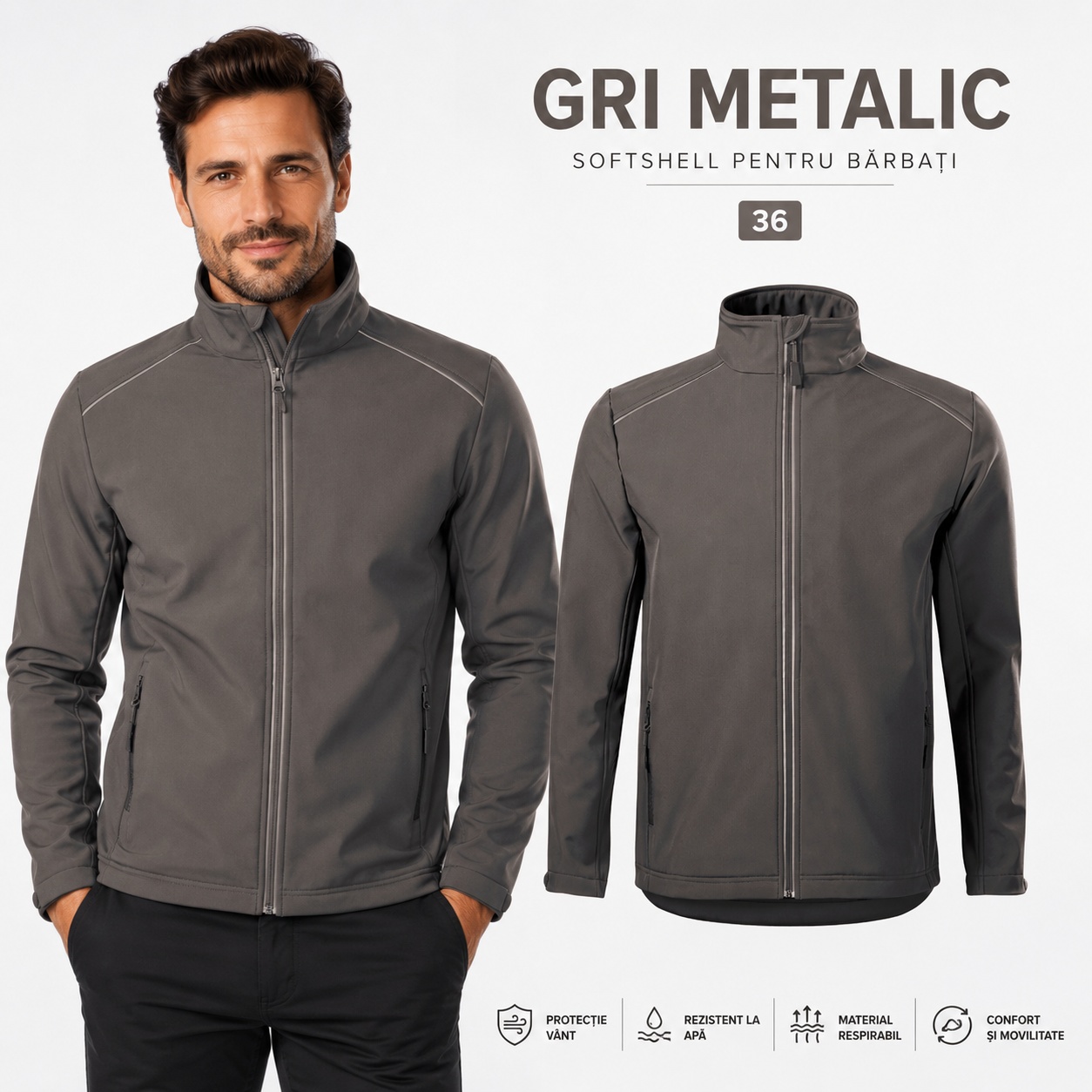 Prezentare geaca softshell impermeabila Valley 536