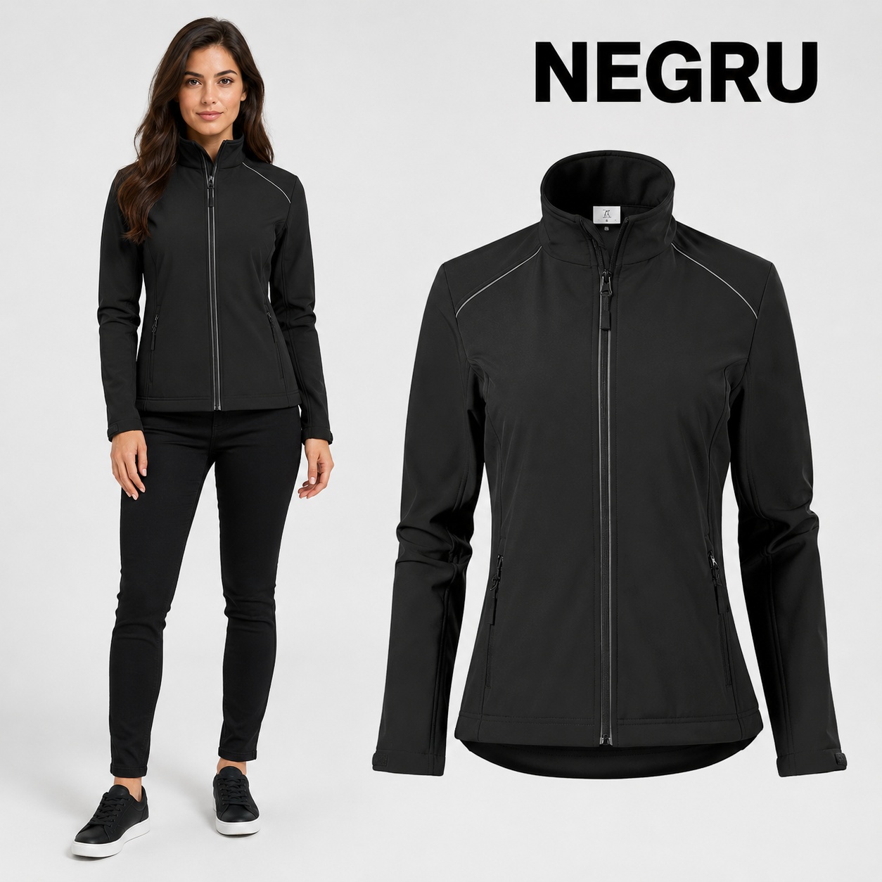 Detalii tehnice jachetă softshell damă Valley 537