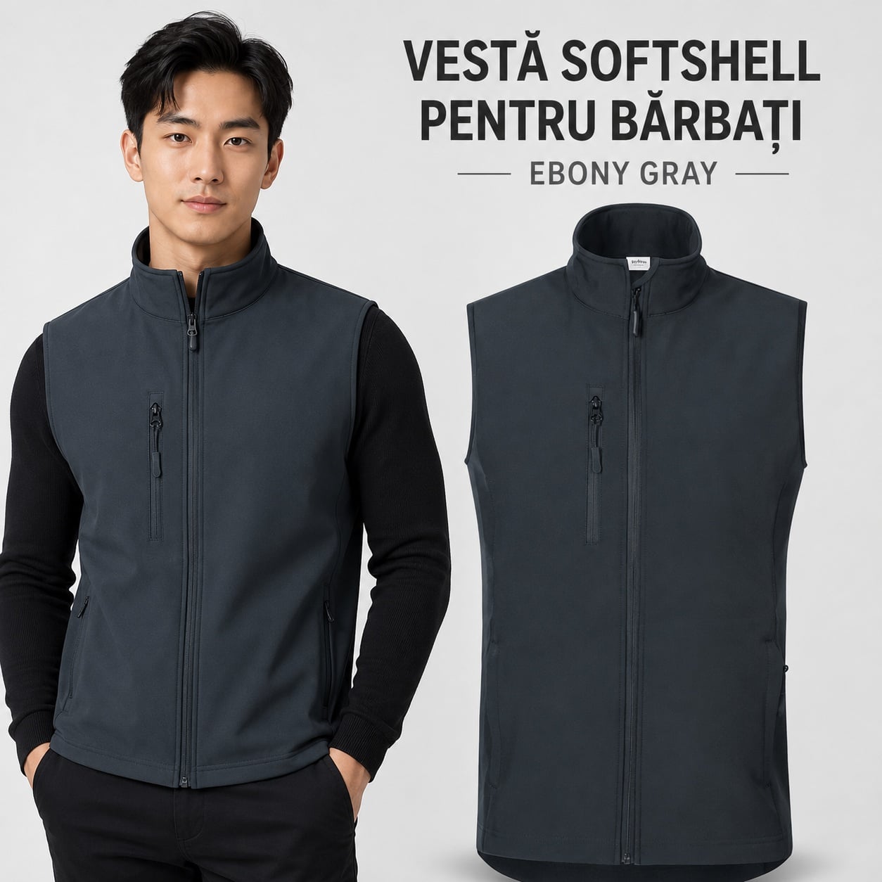 Prezentare vesta barbati Trail 568 softshell