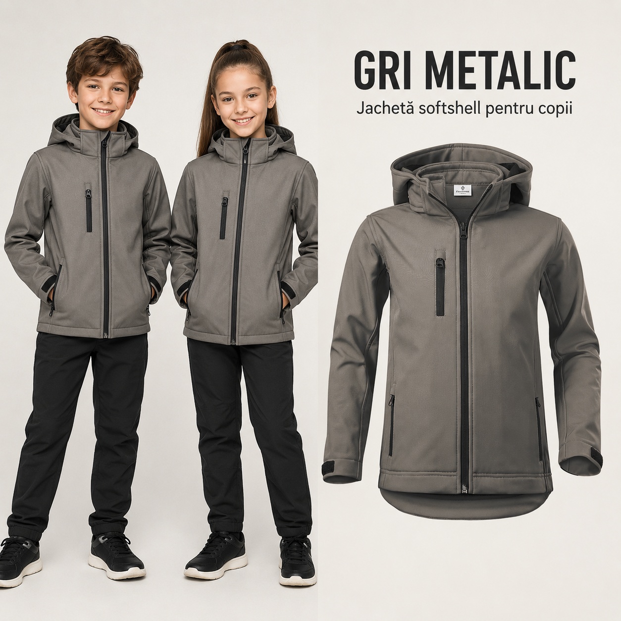 Geacă copii impermeabilă softshell Performance 535 culori și utilizare