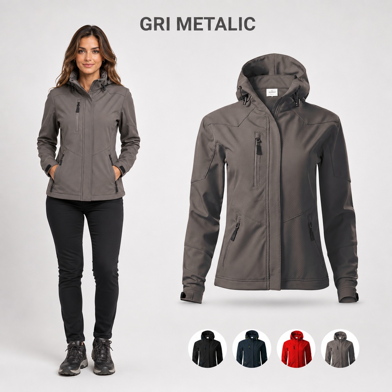 Jachetă damă softshell Nano 532 croială feminină