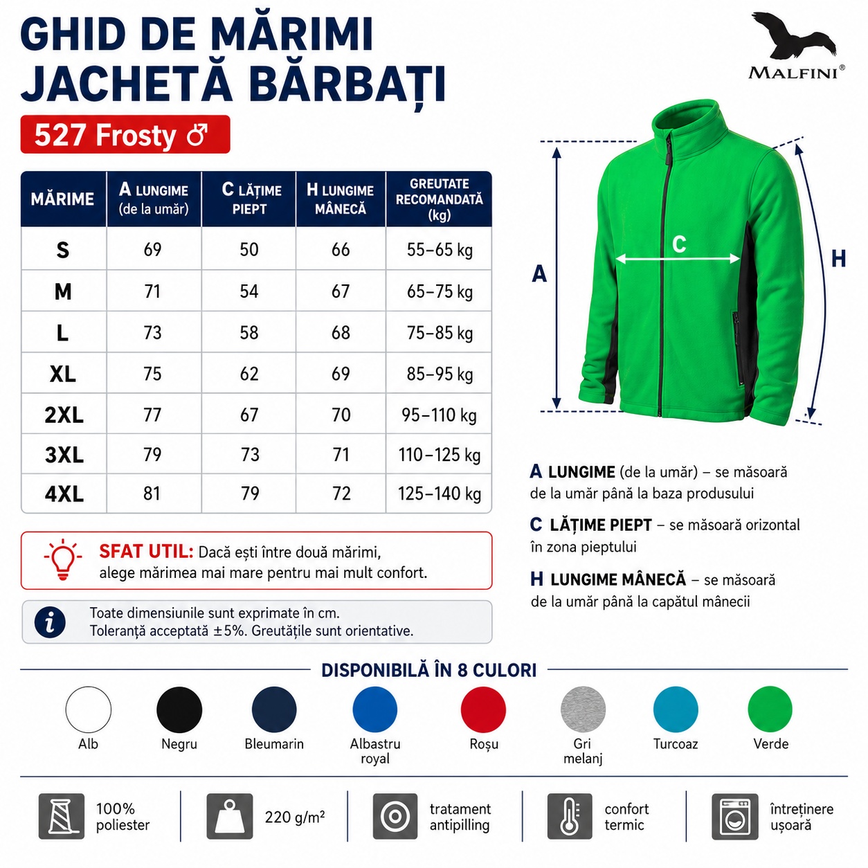 Jachetă Polar Fleece Bărbați pentru birou oraș drumeție și timp liber