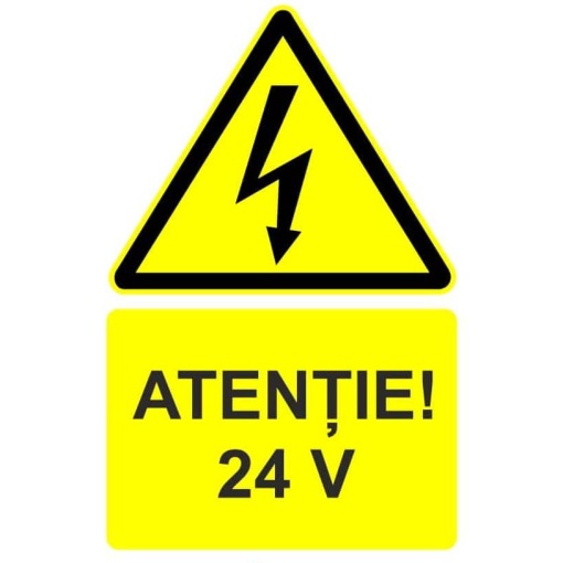 Indicator Atentie 110V indicator de avertizare, Sticker autocolant