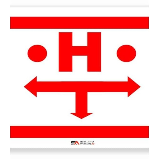 Indicator Hidrant PSI autoadeziv sticker autocolant 1, Sticker autocolant