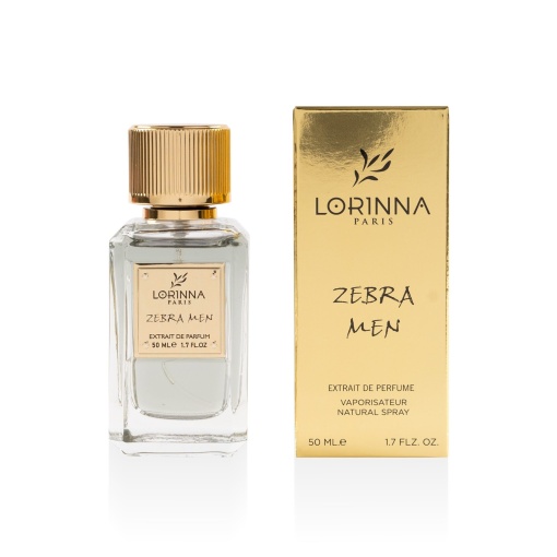 Parfum Lorinna Zebra Men, 50 ml, extract de parfum, de barbat inspirat din Rumz Al Rasasi 9325 Pour Lui