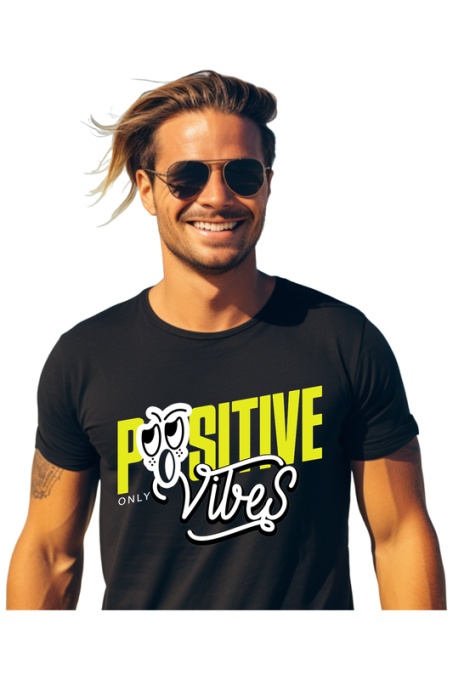 Tricou barbati - Positive Vibes Only