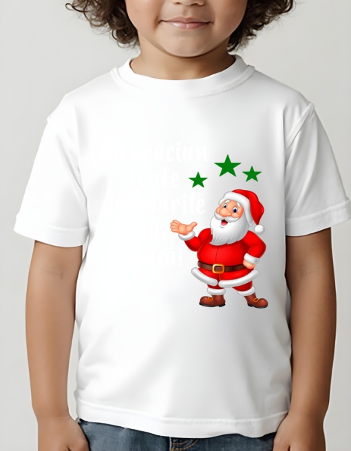 Tricou Craciun copii - De Craciun, toate drumurile duc acasa