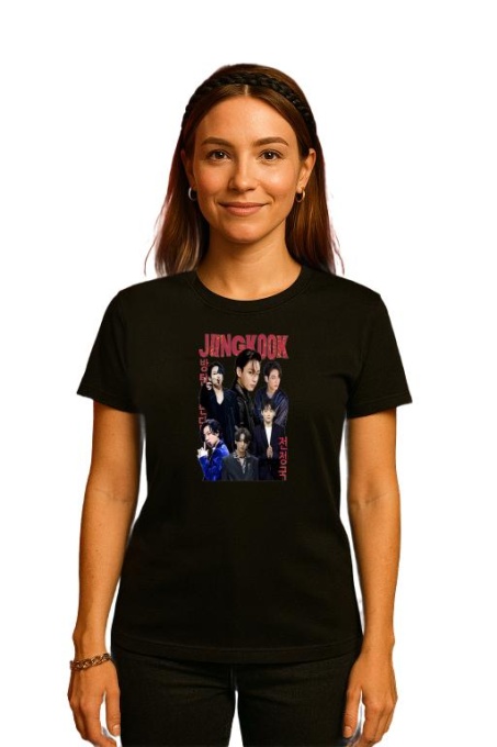 Tricou KPOP dama cu trupa formatia JUNGKOOK 5 , music Coreean 244