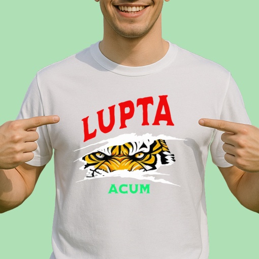 Tricou Lupta Acum - FIGHT FOR EVERY SPACE - Copii | Dama | Barbat