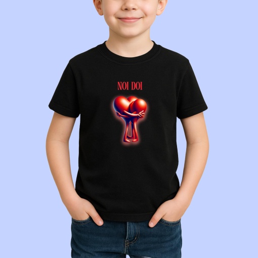 Tricou Noi doi suntem combinatia perfecta! Negru, Copii | Dama | Barbat
