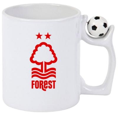 Cana Nottingham Forest FC Anglia , cu logoul stema echipei, Cadoul Perfect