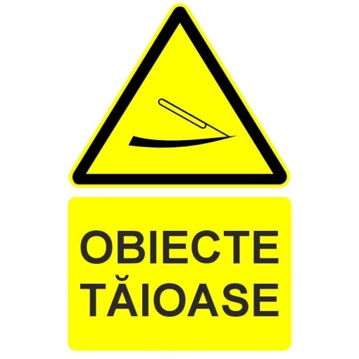 Indicator Obiecte taioase indicator de avertizare, Sticker autocolant